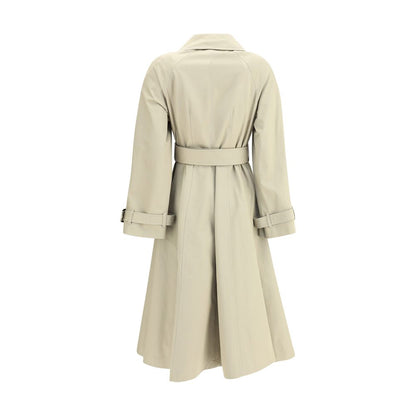 Burberry beiger Baumwollmantel