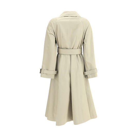 Burberry beiger Baumwollmantel