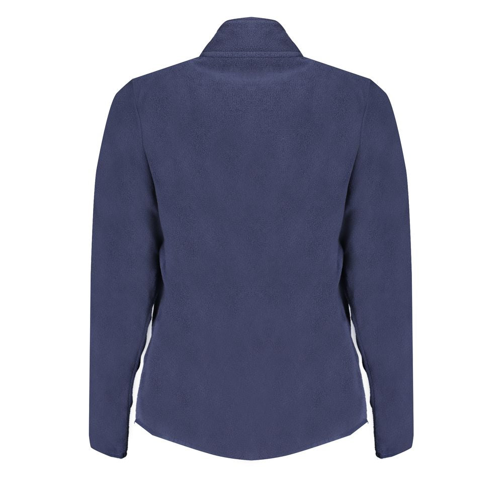 Norwegen 1963 Blauer Polyester-Pullover für Damen
