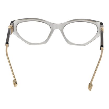 Philipp Plein Transparente Brillenfassung aus Celluloseacetat