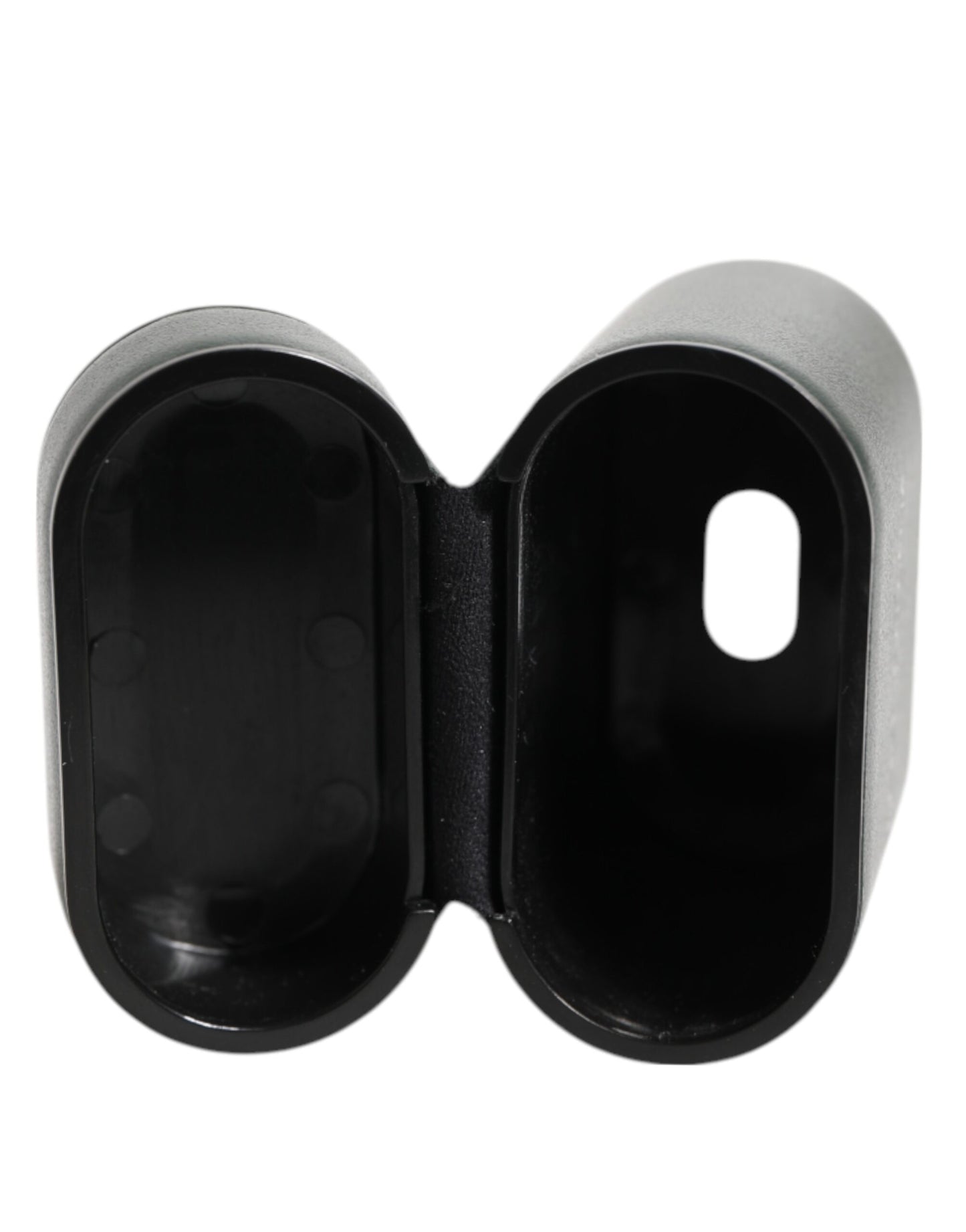 Dolce &amp; Gabbana – Airpods-Hülle mit Logo aus Kalbsleder in Armeegrün