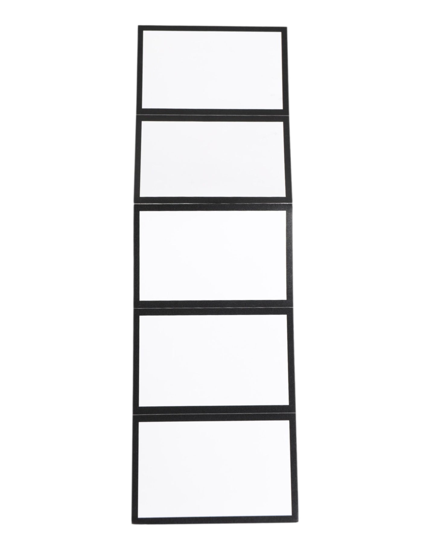 Dolce &amp; Gabbana – Mehrfarbiger Briefumschlag-Postkartenhalter aus Papier mit Leopardenmuster