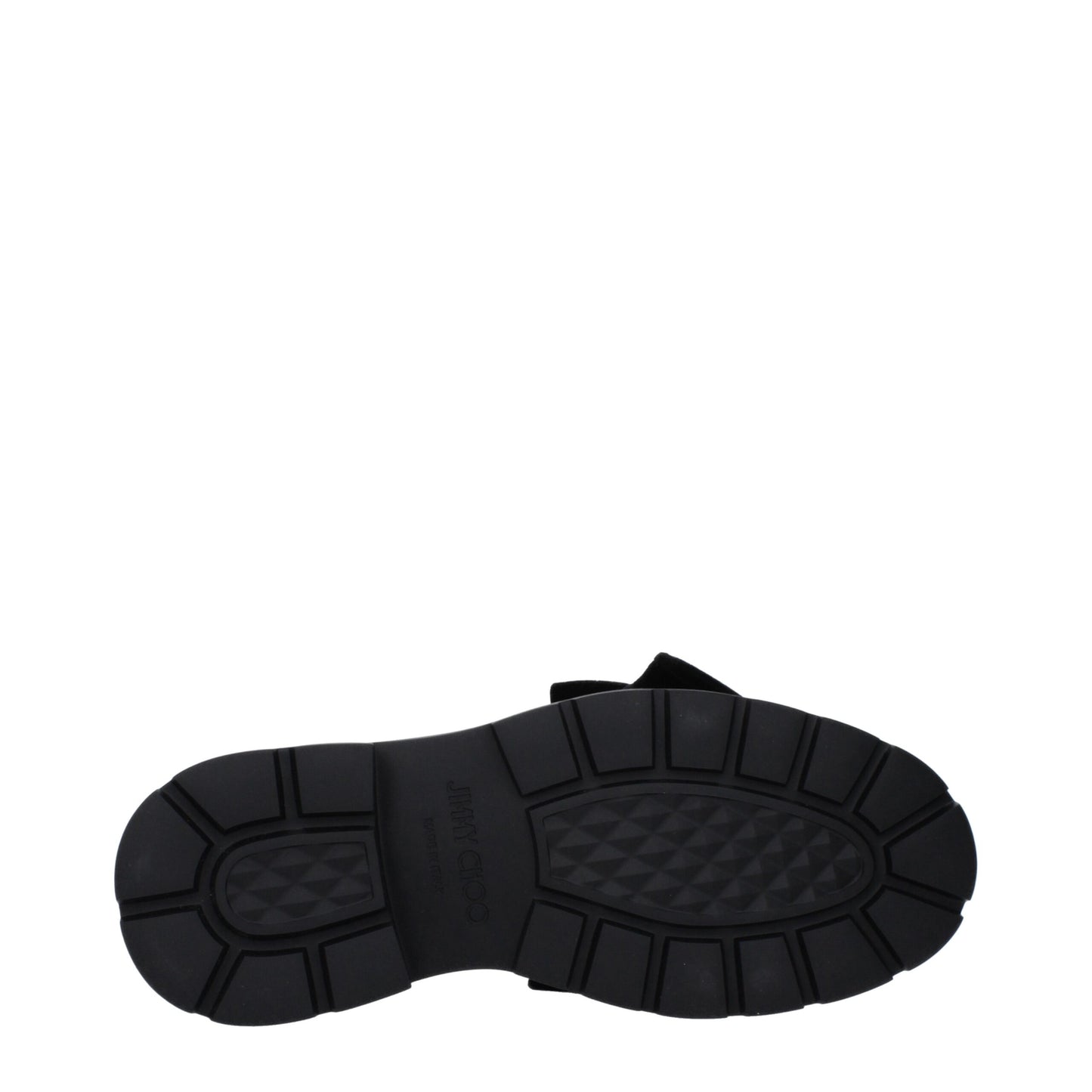 Jimmy Choo Slip-On-Loafer aus grauem Kunststoff