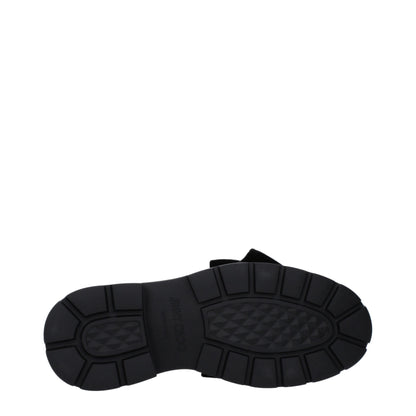 Jimmy Choo Slip-On-Loafer aus grauem Kunststoff