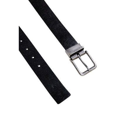 Calvin Klein Jeans – Schwarzer Ledergürtel