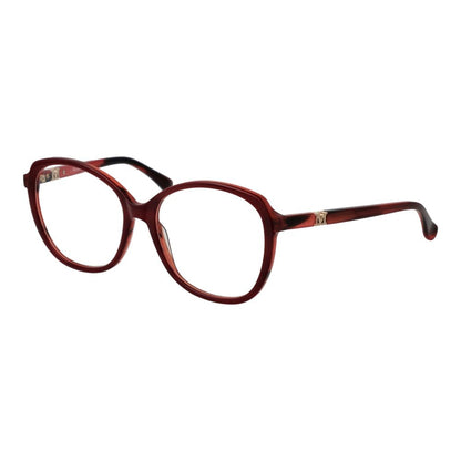 Max Mara Burgunderfarbene Kunststoffbrille (Gestell)