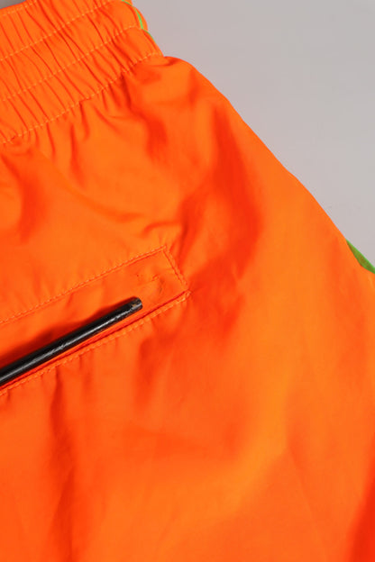 Dolce &amp; Gabbana Orange Polyester Beachwear Herren Shorts Bademode