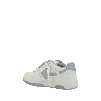 Off-White weiße Gummi-Sneaker mit niedrigem Schaft