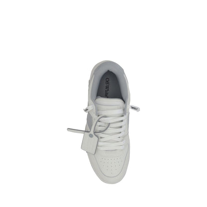Off-White weiße Gummi-Sneaker mit niedrigem Schaft