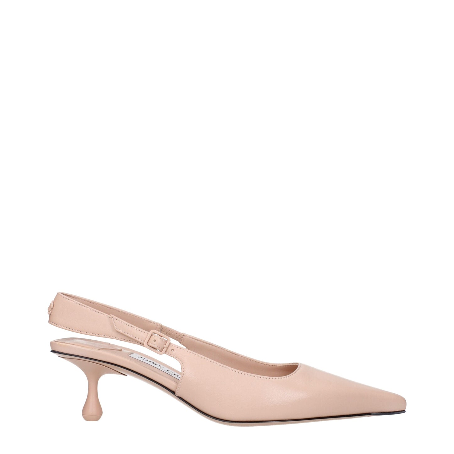 Jimmy Choo Pinkfarbene Lederpumps