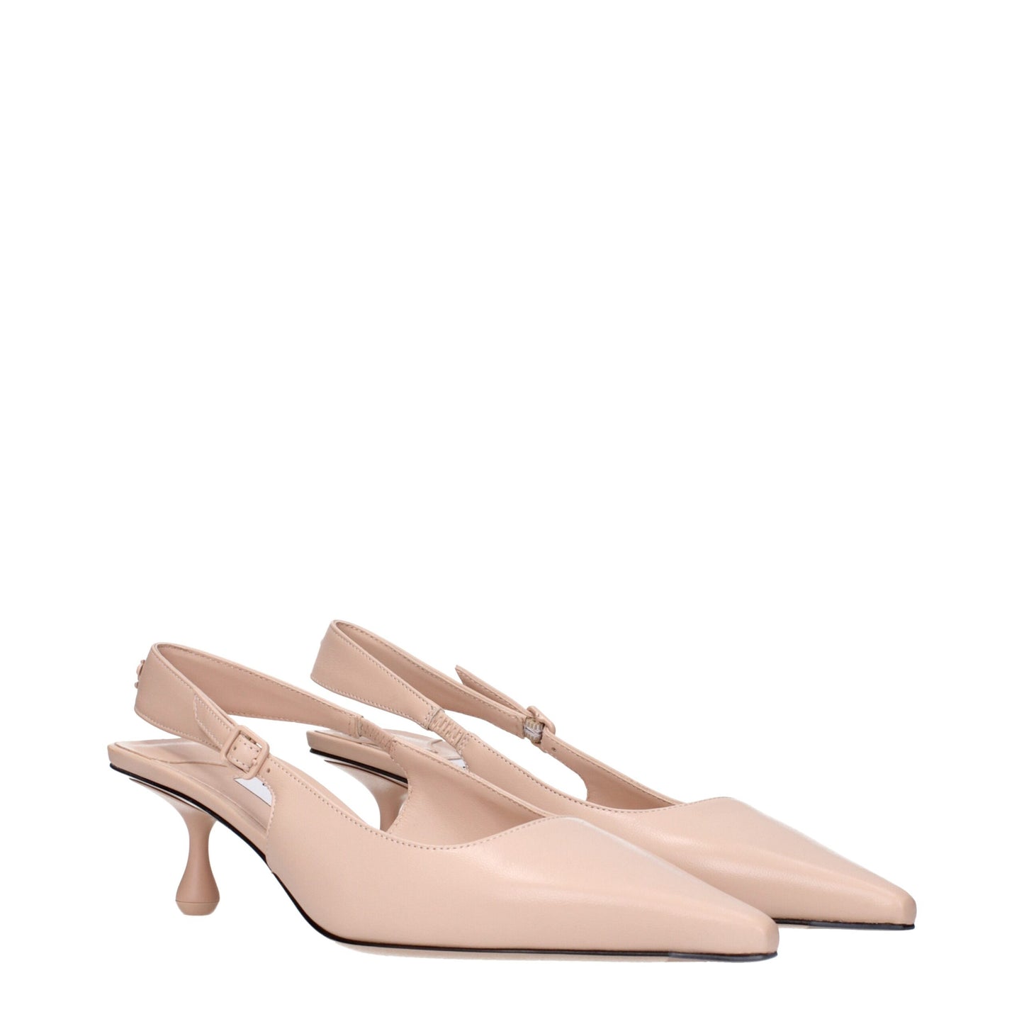 Jimmy Choo Pinkfarbene Lederpumps