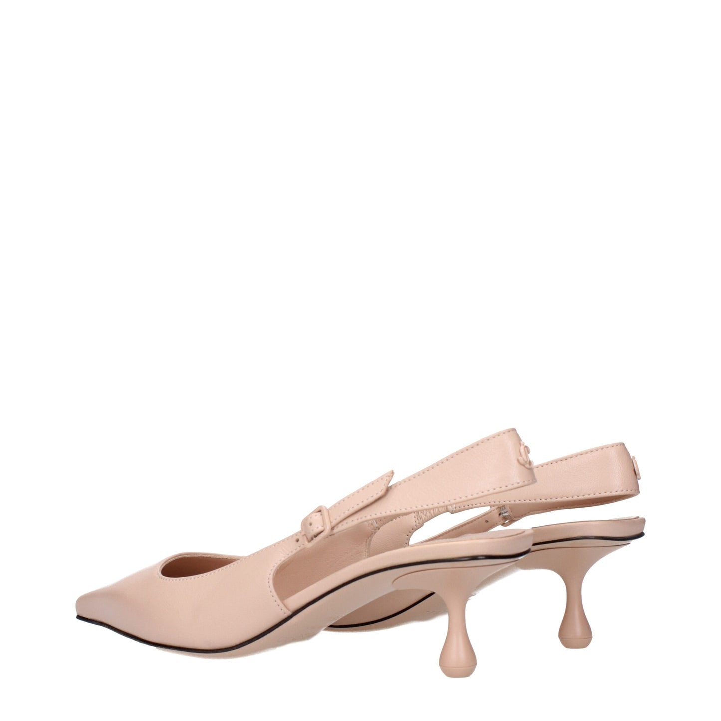 Jimmy Choo Pinkfarbene Lederpumps