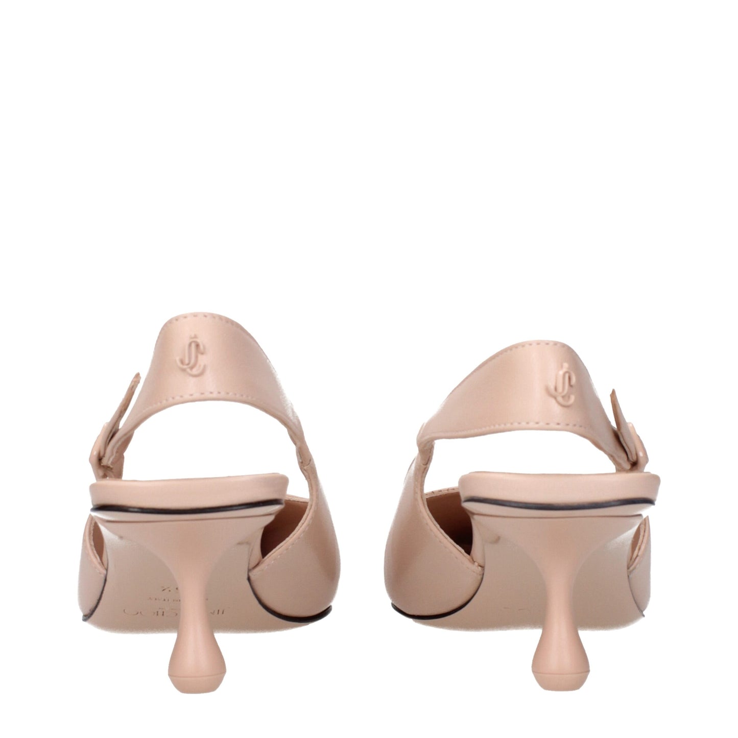 Jimmy Choo Pinkfarbene Lederpumps