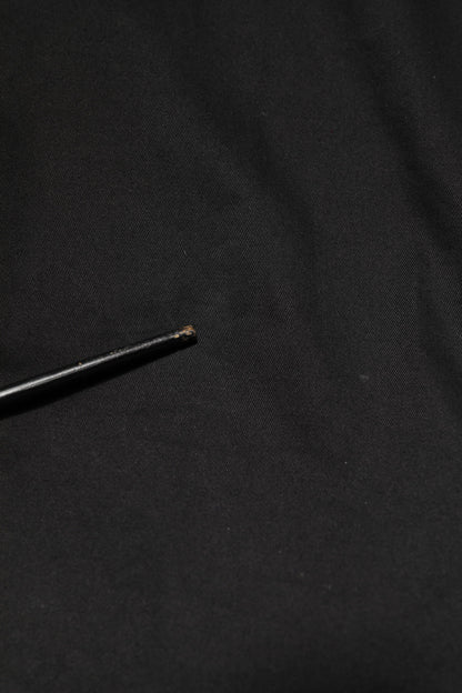 Dolce &amp; Gabbana Schwarze, schmal zulaufende Baumwollhose für Herren