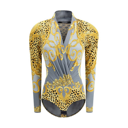 Versace Oberteil aus Viskose in Multicolor