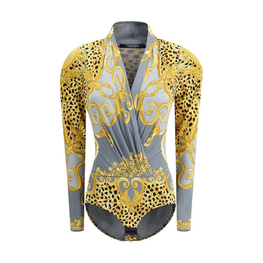 Versace Oberteil aus Viskose in Multicolor