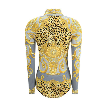 Versace Oberteil aus Viskose in Multicolor