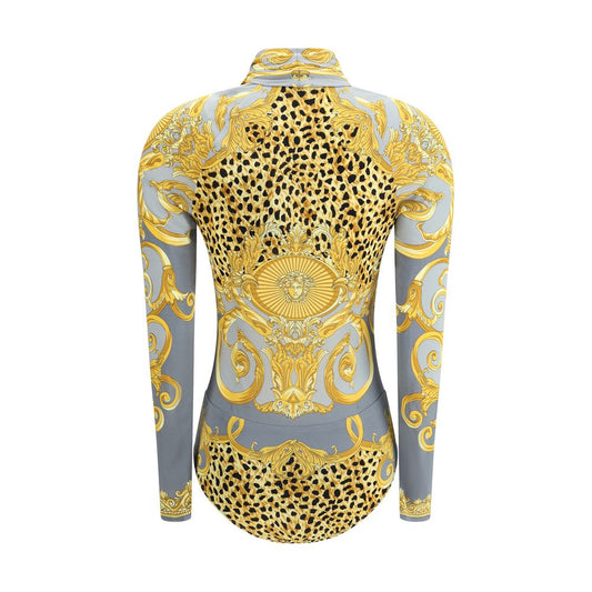 Versace Oberteil aus Viskose in Multicolor