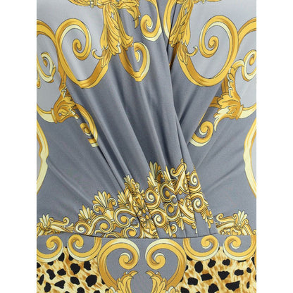 Versace Oberteil aus Viskose in Multicolor