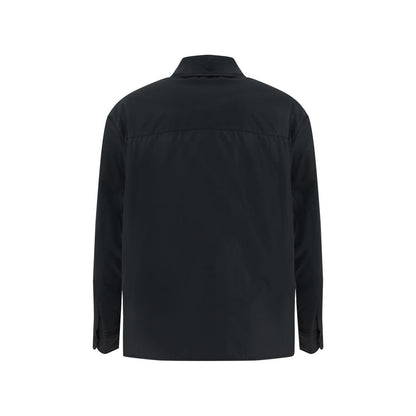 Ami Paris Ami De Coeur wattierte Taftjacke