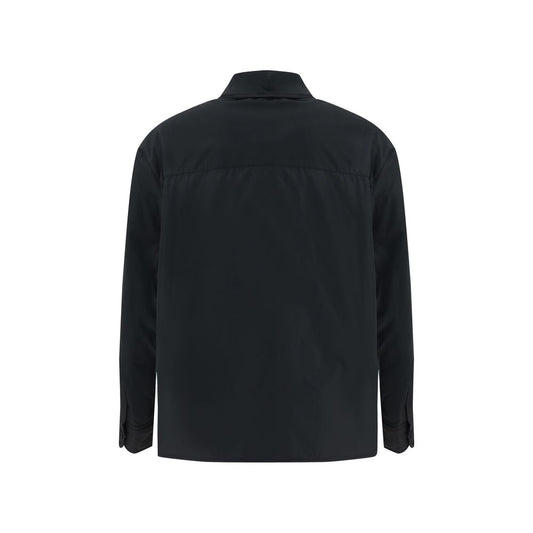 Ami Paris Ami De Coeur wattierte Taftjacke