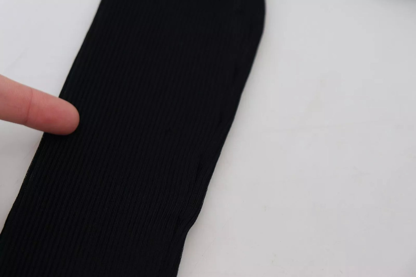 Dolce &amp; Gabbana – Schwarzer Rollkragenpullover in Slim Fit