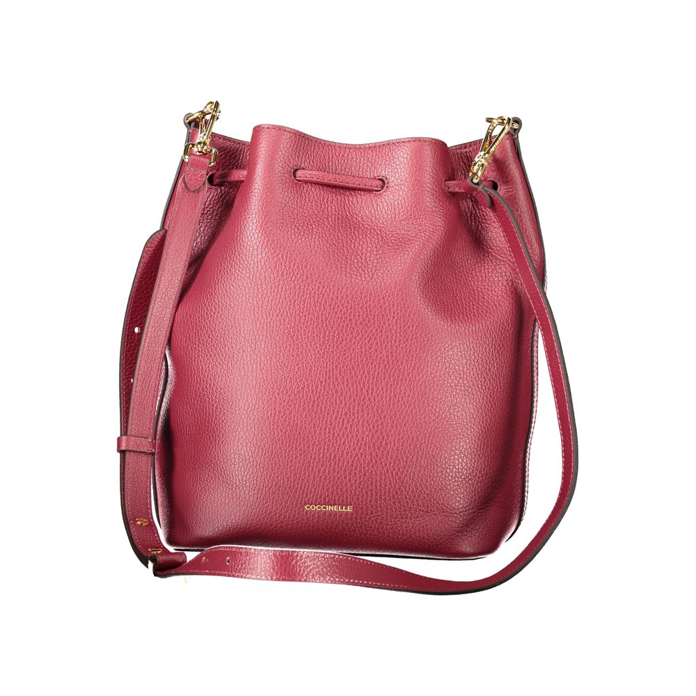Coccinelle Lila Leder Damen Handtasche