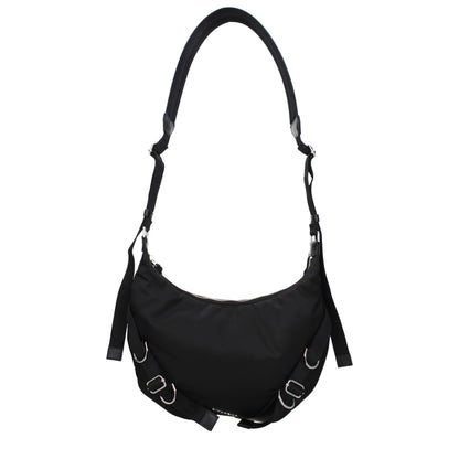 Givenchy – Schwarze Nylon-Umhängetaschen