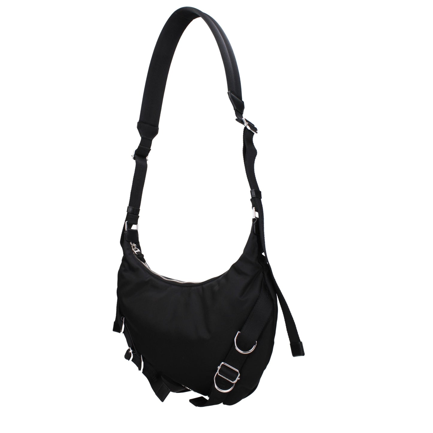 Givenchy – Schwarze Nylon-Umhängetaschen