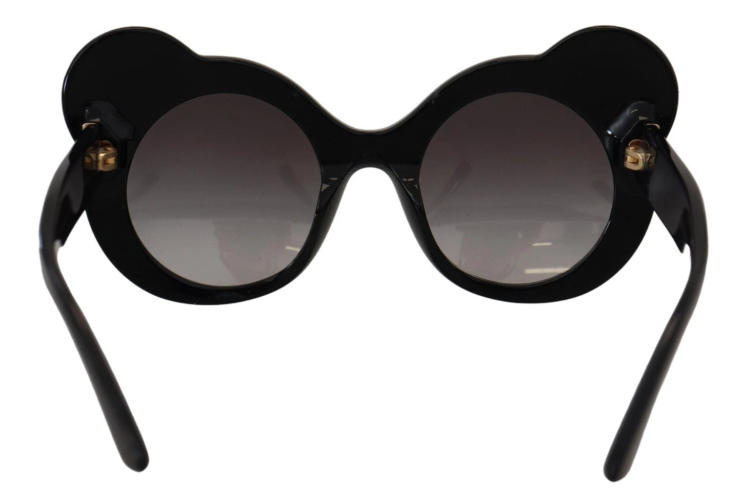Dolce &amp; Gabbana DG4325BM Sonnenbrille aus Acetat mit Kristallen in Weiß und Schwarz