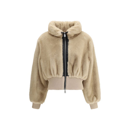 PINKO Beige Polyester Bomber