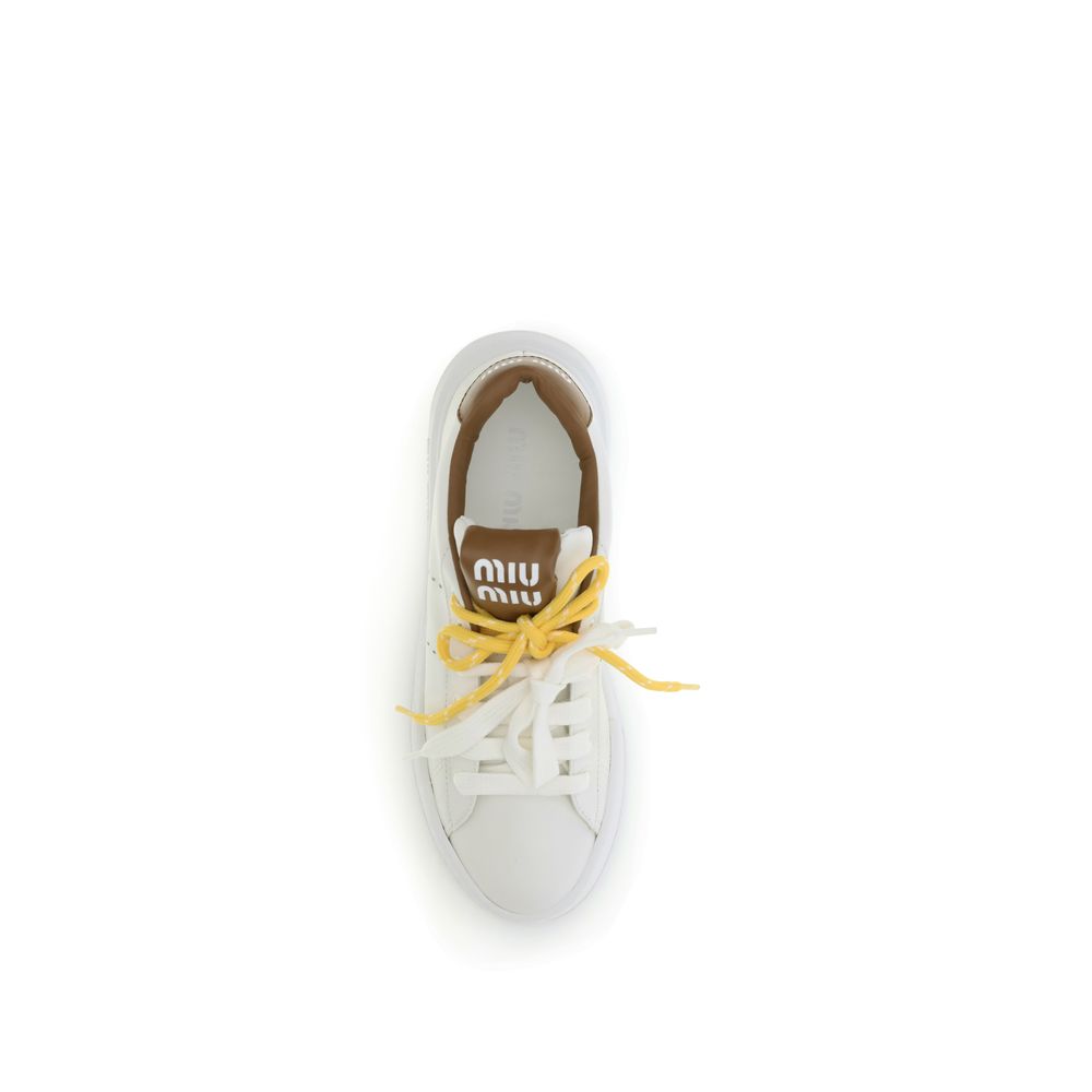 Miu Miu Sneakers mit Doppelschnürung