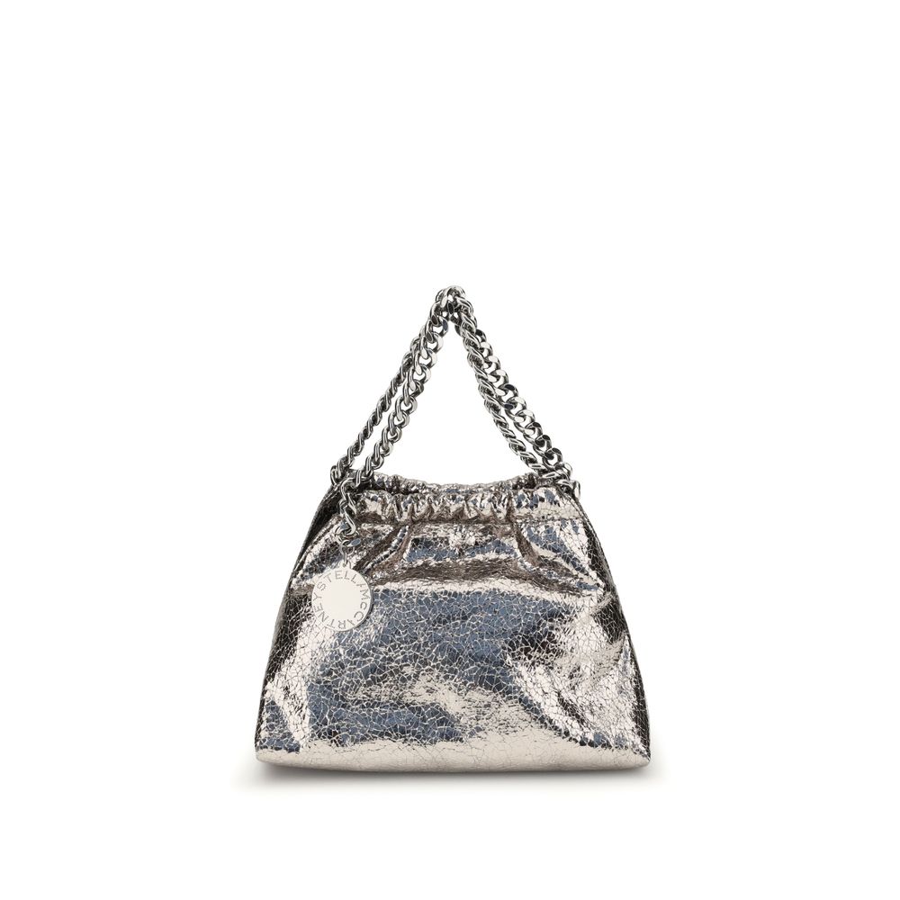 Stella McCartney Falabella-Umhängetasche mit Metallic-Knistern-Effekt