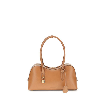 Stella McCartney Schultertasche aus beigem Nylon