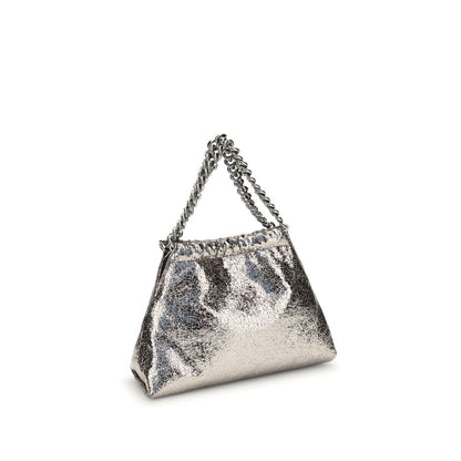 Stella McCartney Falabella-Umhängetasche mit Metallic-Knistern-Effekt