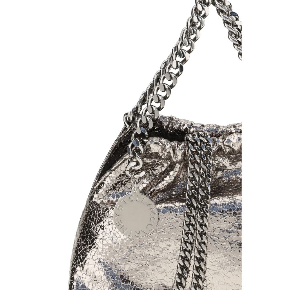 Stella McCartney Falabella-Umhängetasche mit Metallic-Knistern-Effekt