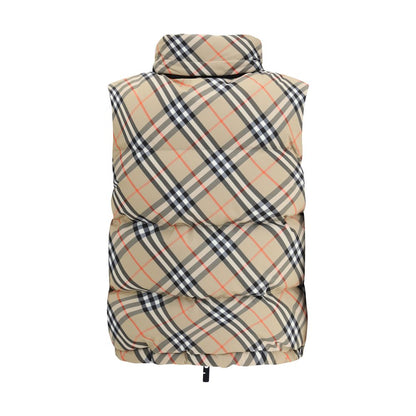 Burberry Ärmellose Jacke aus mehrfarbigem Polyester