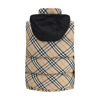 Burberry Ärmellose Jacke aus mehrfarbigem Polyester