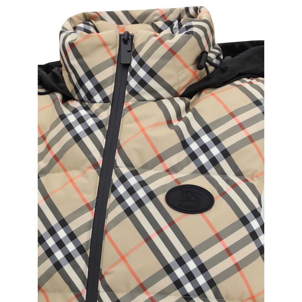 Burberry Ärmellose Jacke aus mehrfarbigem Polyester