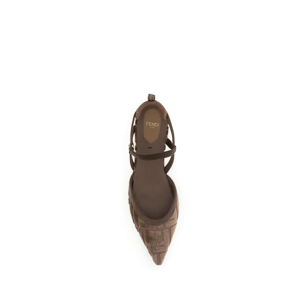 Fendi Colibrì Lite Slingback-Ballerinas