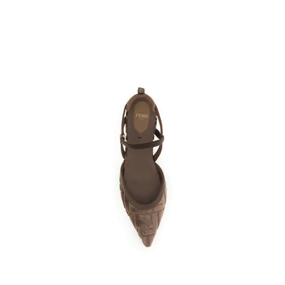 Fendi Colibrì Lite Slingback-Ballerinas