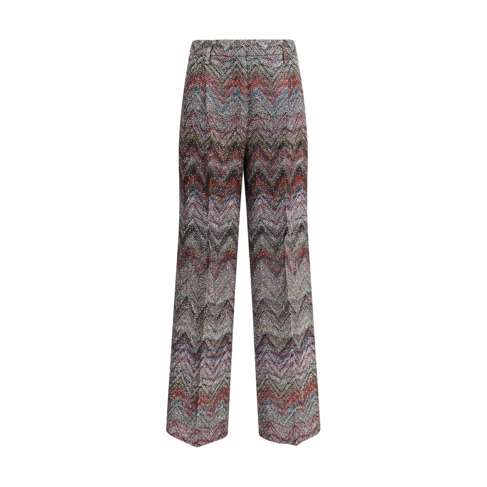 Missoni Multicolor Viscose Freizeit Hose