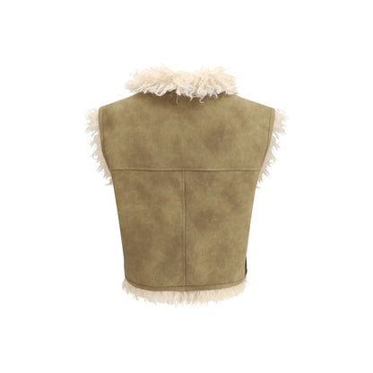Marant Etoile Shearling faux leather Clara Gilet