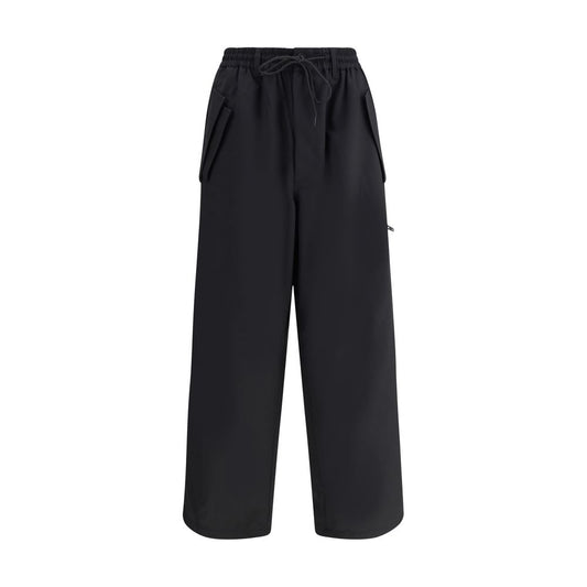 Y-3 Wollhose mit geradem Bein