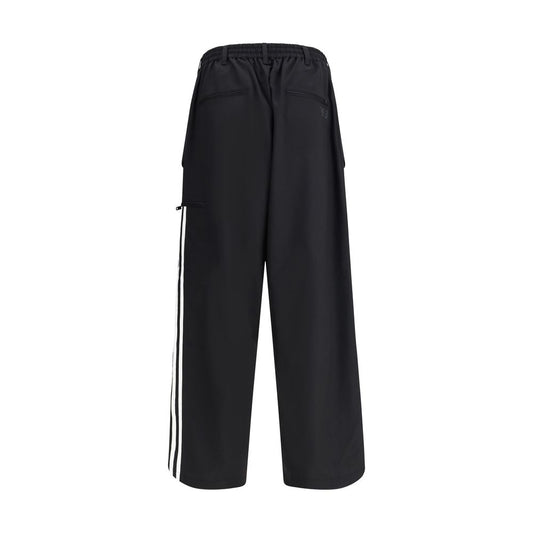 Y-3 Wollhose mit geradem Bein