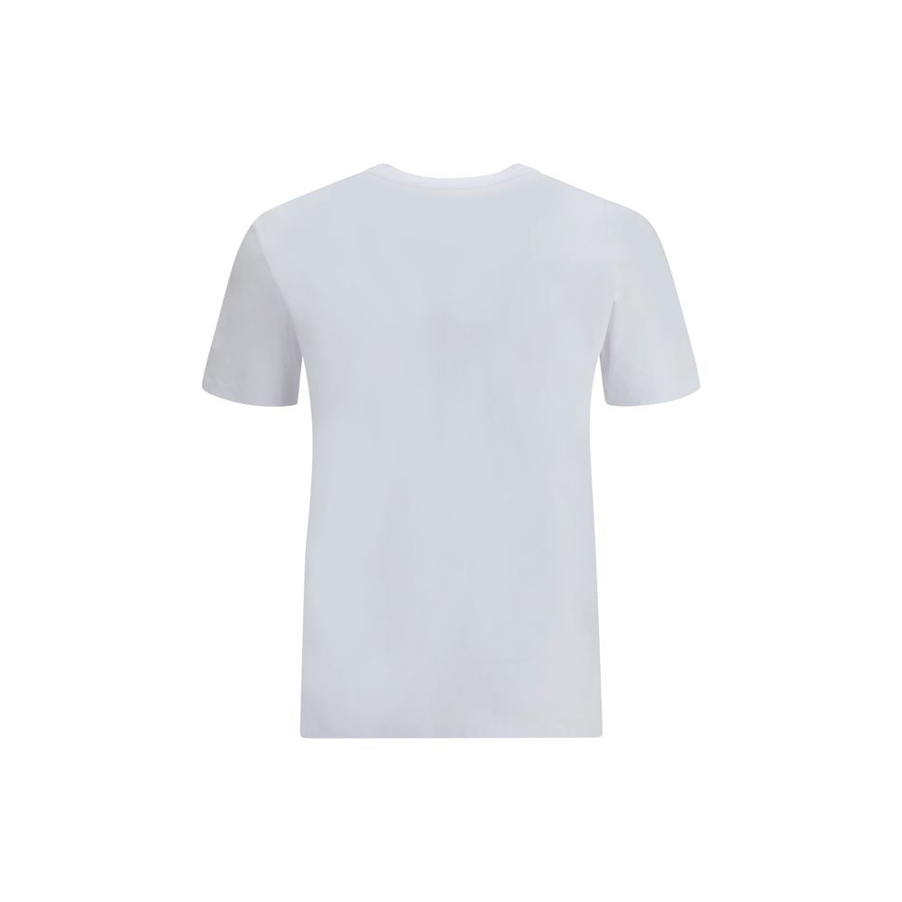 Margiela Baumwoll-T-Shirt mit Mehrfarbendruck