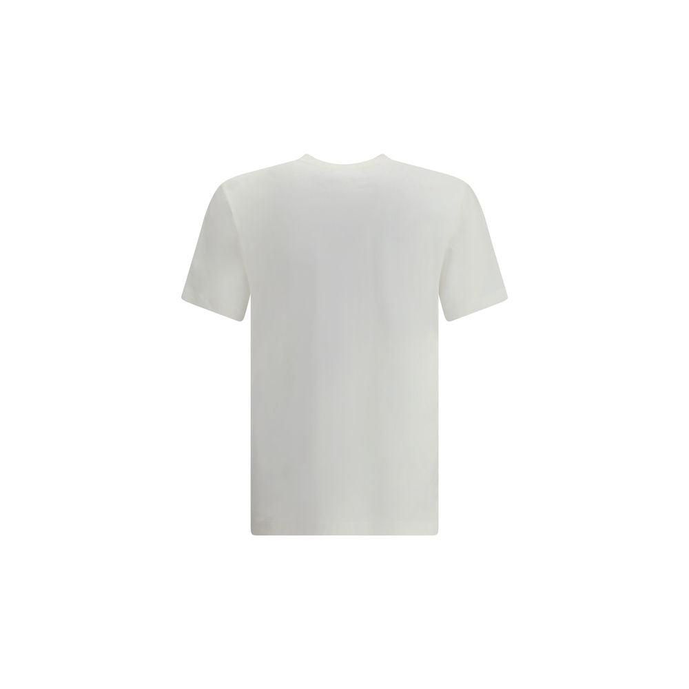 Margiela Baumwoll-T-Shirt mit Mehrfarbendruck