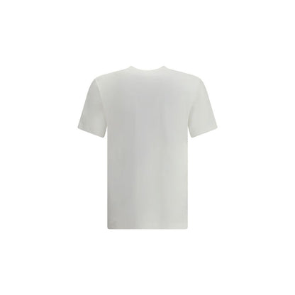 Margiela Baumwoll-T-Shirt mit Mehrfarbendruck