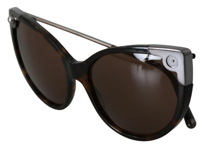 Dolce &amp; Gabbana DG4337 Dark Havana Cat Eye Damen Sonnenbrille