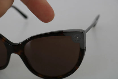 Dolce &amp; Gabbana DG4337 Dark Havana Cat Eye Damen Sonnenbrille